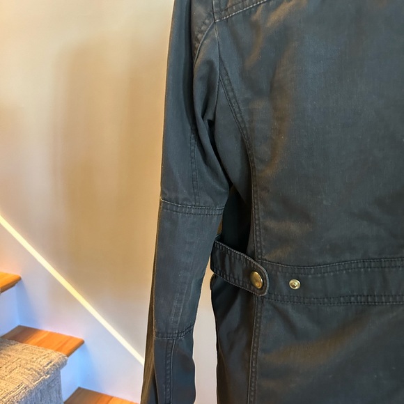 J. Crew Relaxed Boyfriend Field Jacket Color Weathered Chocolate Brown Size M - Picture 13 of 14